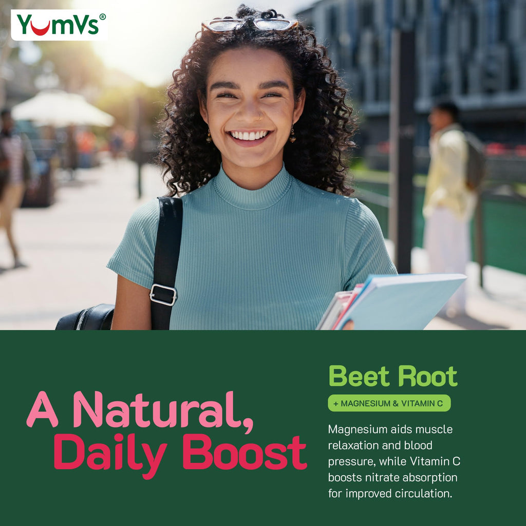 Beet Root Gummies with Magnesium & Vitamin C 60 Count R6243