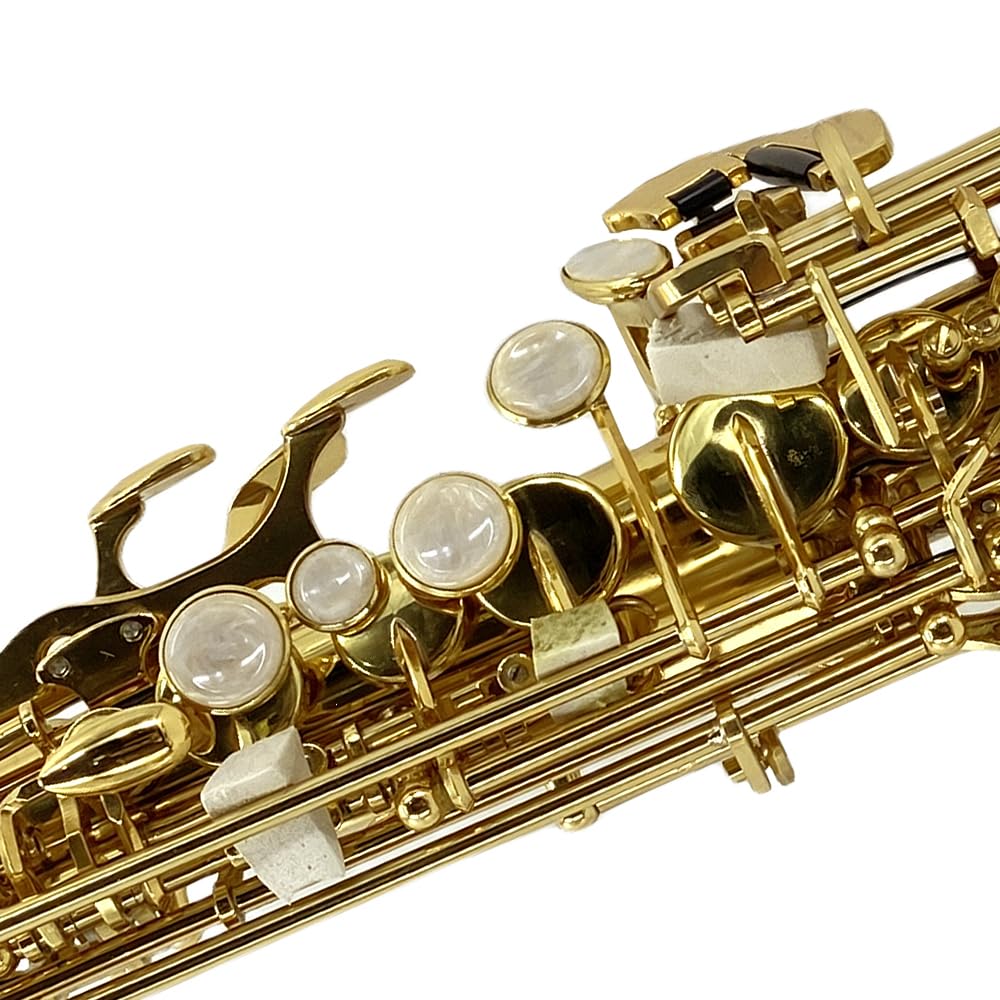 Straight Soprano Saxophone with Case, Mouthpiece, Neck Strap & Accessories K3412