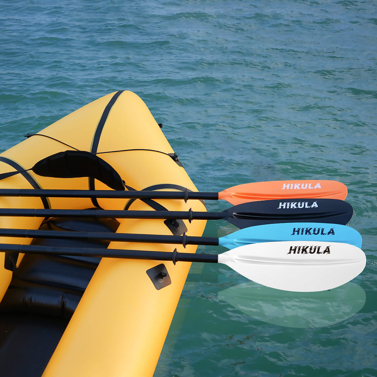 4 Piece Aluminum PP Floating Kayak Paddle X877