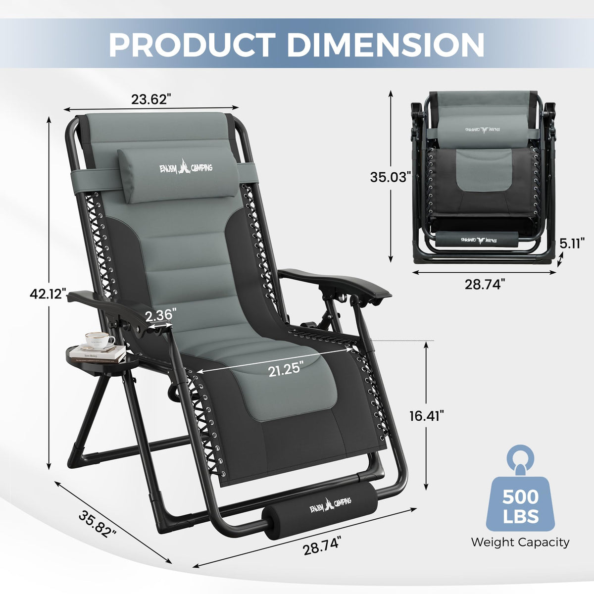 Oversized Zero Gravity Chair J744170