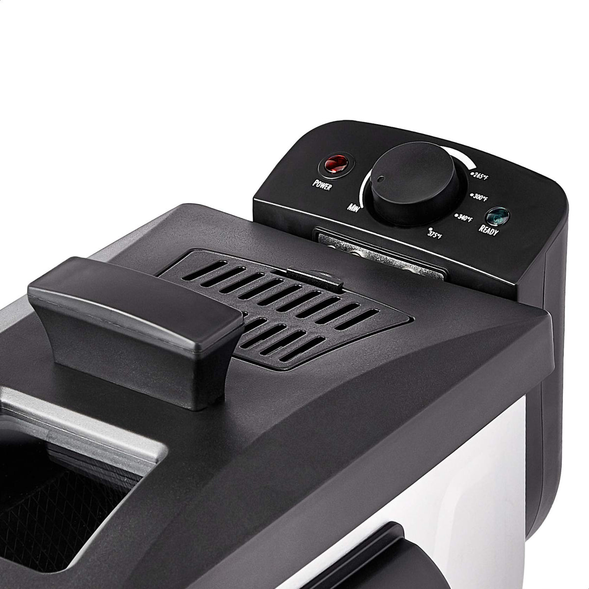 3.2-Qt Electric Deep Fryer with Adjustable Temperature Control R8325