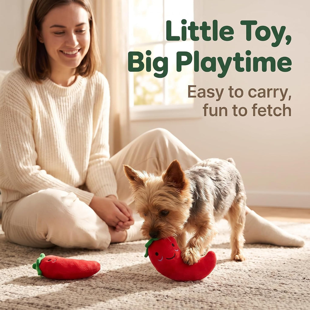 Dog Squeaky Chili Eggplant Corn Pet Supplies D2888