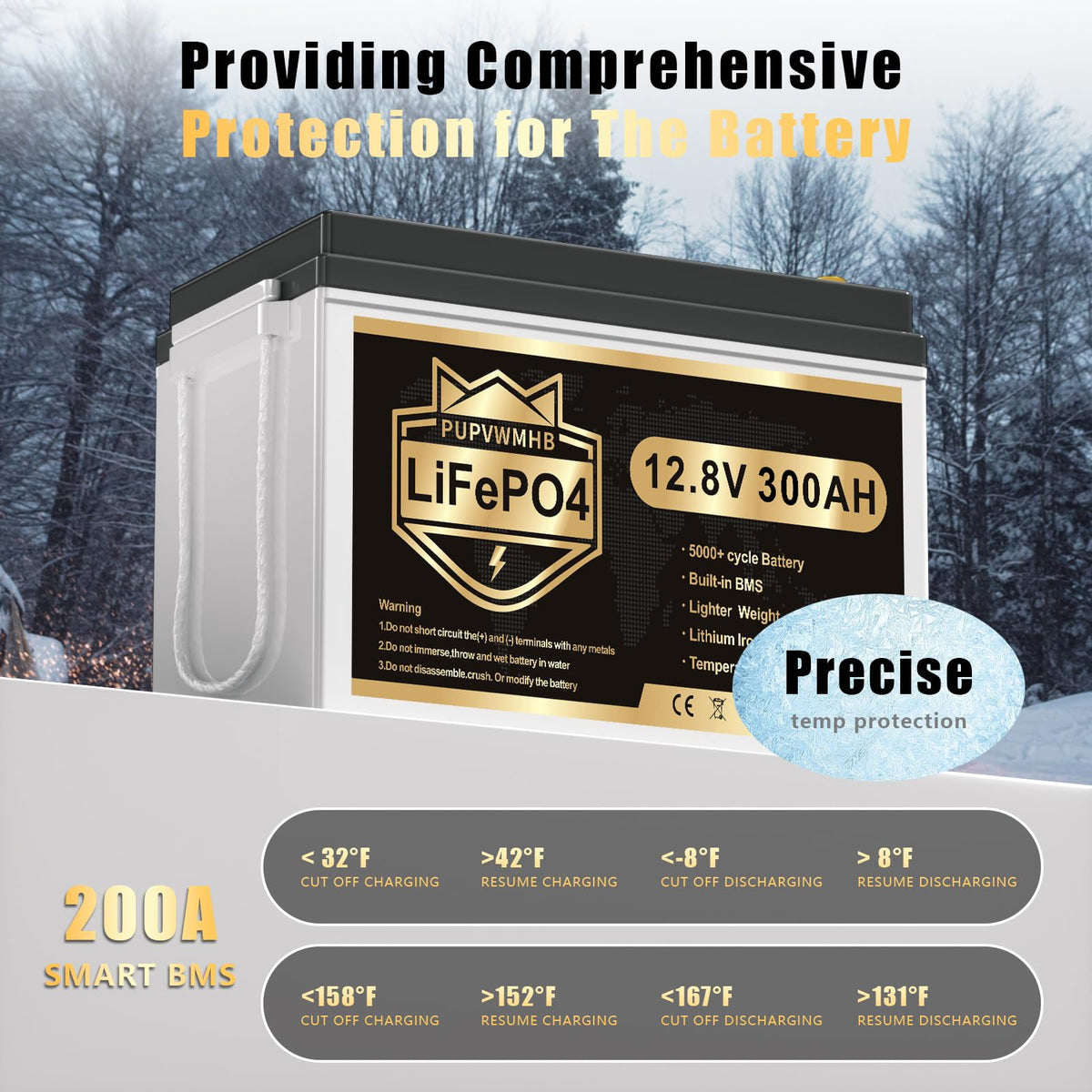 12V 300Ah Lithium LiFePO4 Battery N454472