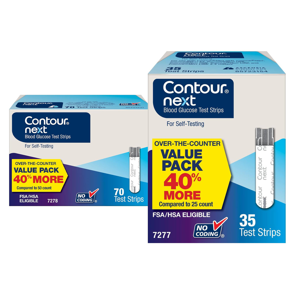 Blood Glucose Test Strips 105 Count J961