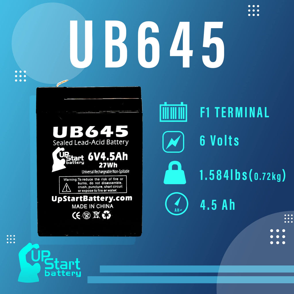 6V 4.5Ah Replacement Battery Z271