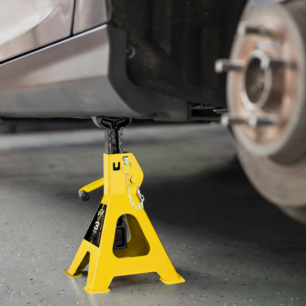 3 Ton Low Profile Hydraulic Floor Jack with Jack Stands M5691