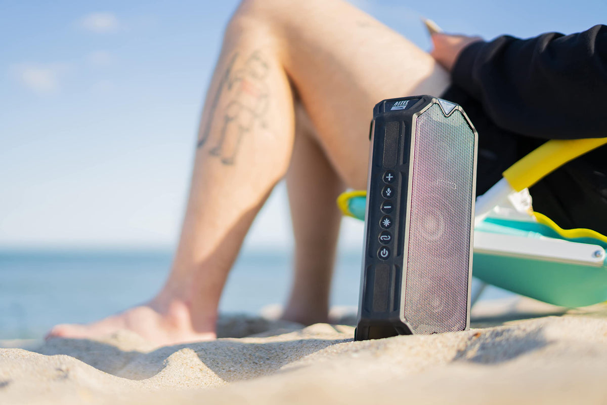 Black Waterproof Portable Bluetooth Speaker Y534081