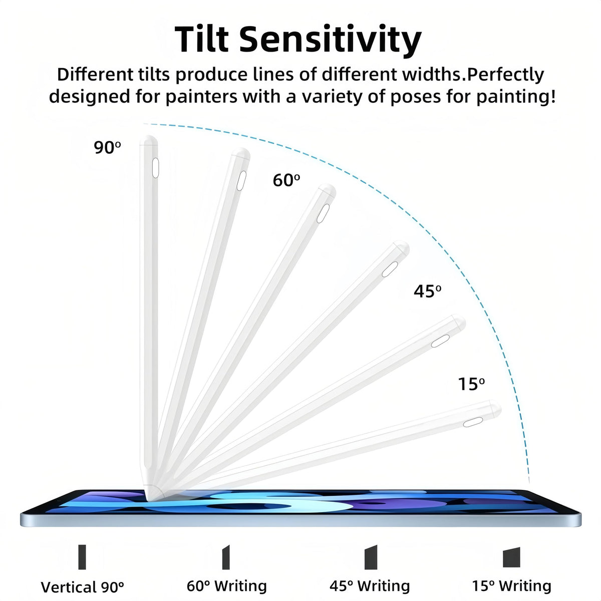 Wireless Magnetic Charging Stylus Pen for iPad Z593691