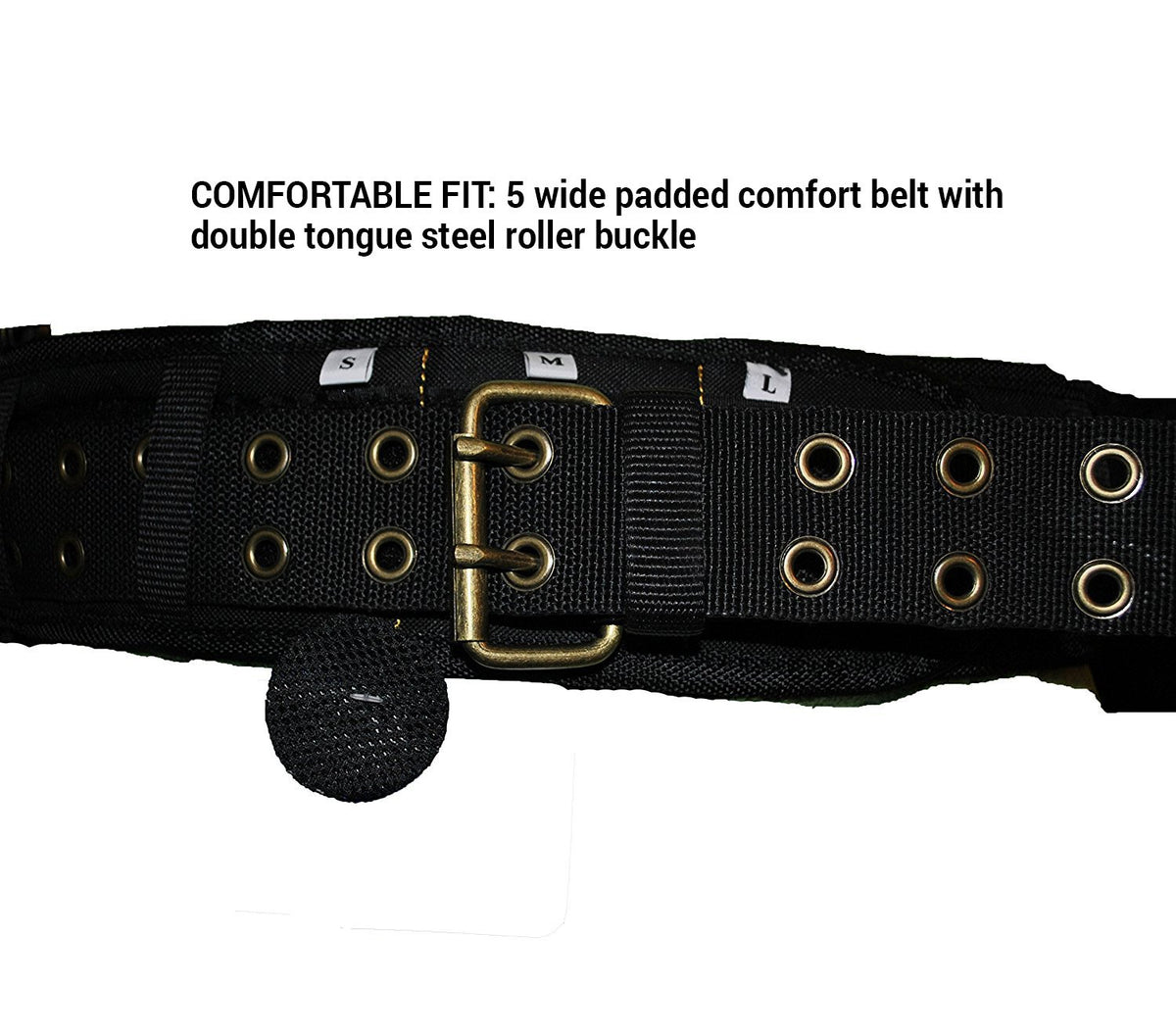 Heavy Duty 5 Piece Tool Belt Apron, 31 Pocket, Black K1111