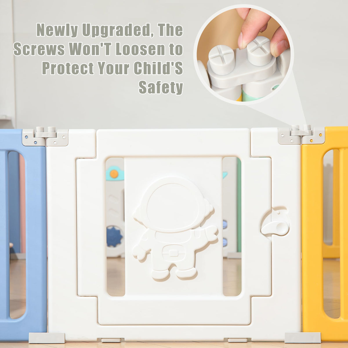 Foldable 14 Panels Baby Playpen H721