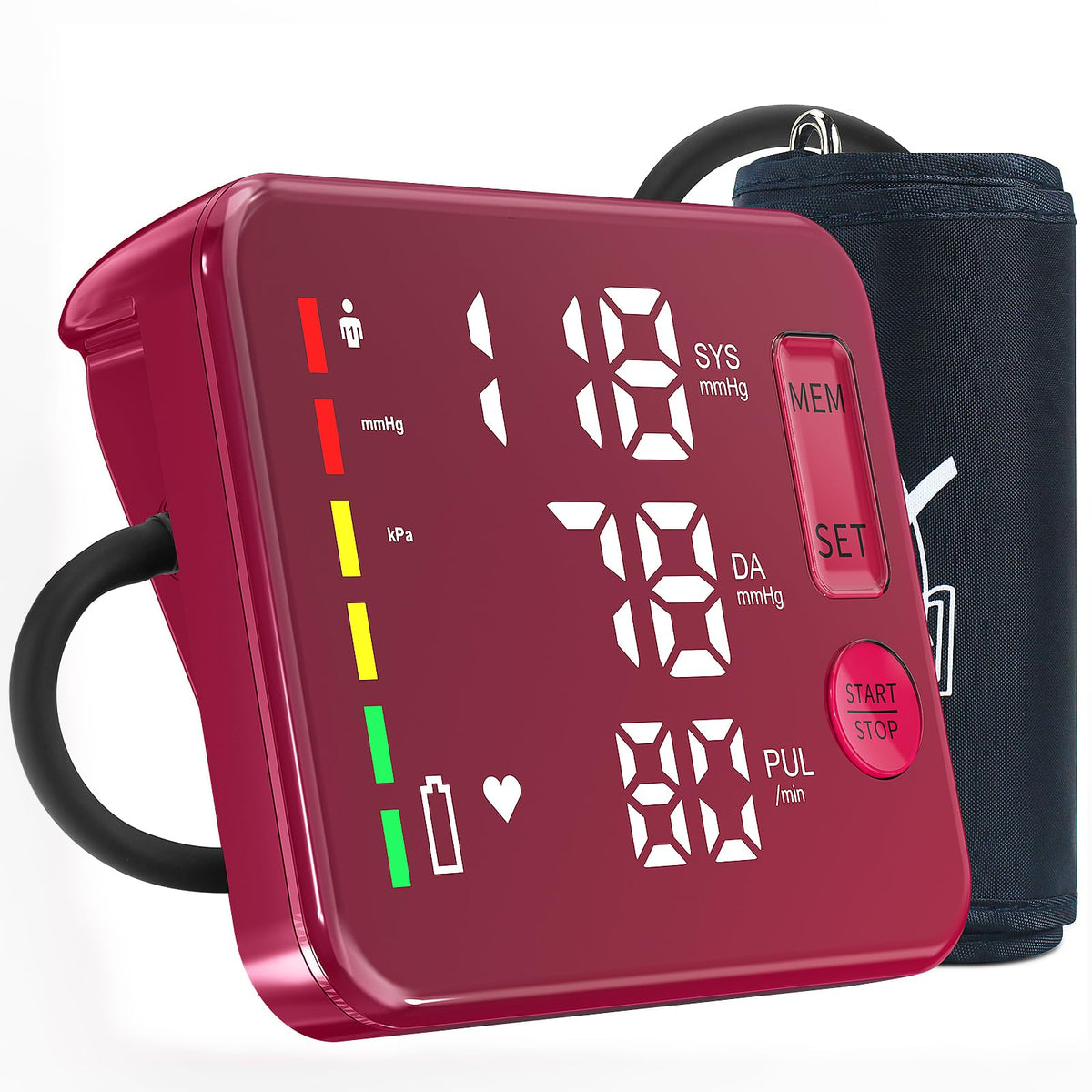 Blood Pressure Monitor Rechargeable Upper Arm E664722