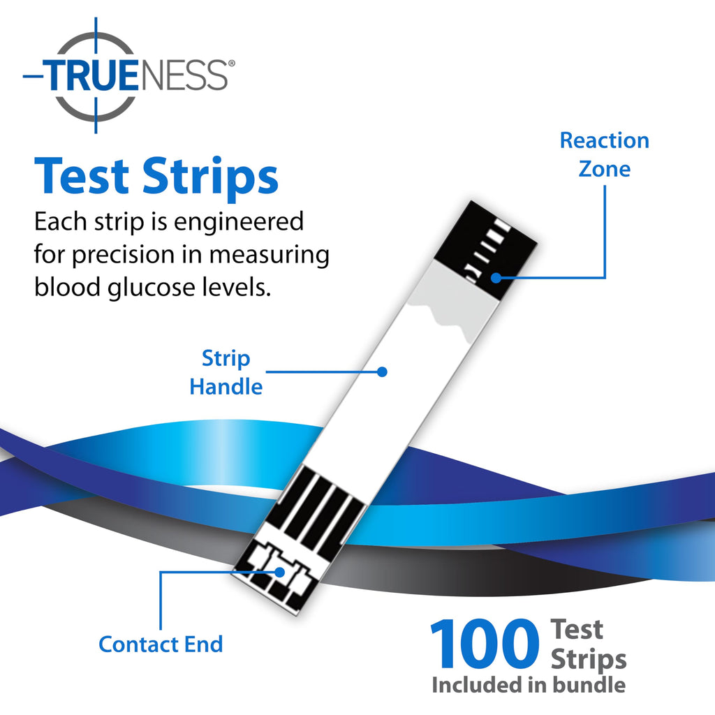 Blood Glucose Meter Kit with Testing Supplies T4997