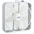 20 Inch 3 Speeds White Box Fan with Carry Handle M66998
