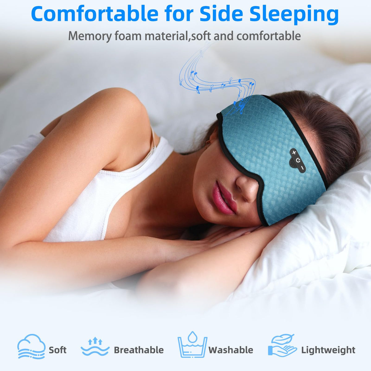 Adjustable Bluetooth 3D Sleep Mask H260616