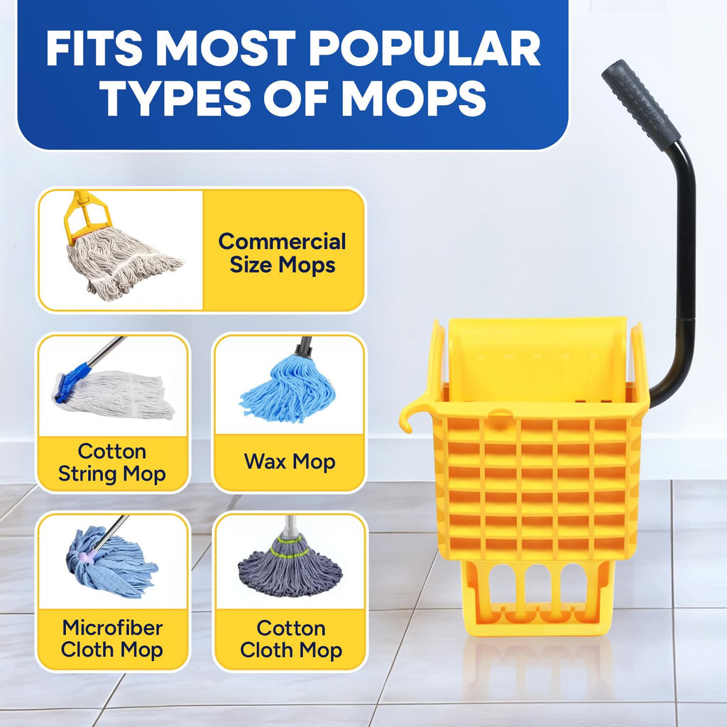 Yellow Side Press Mop Wringer U486348