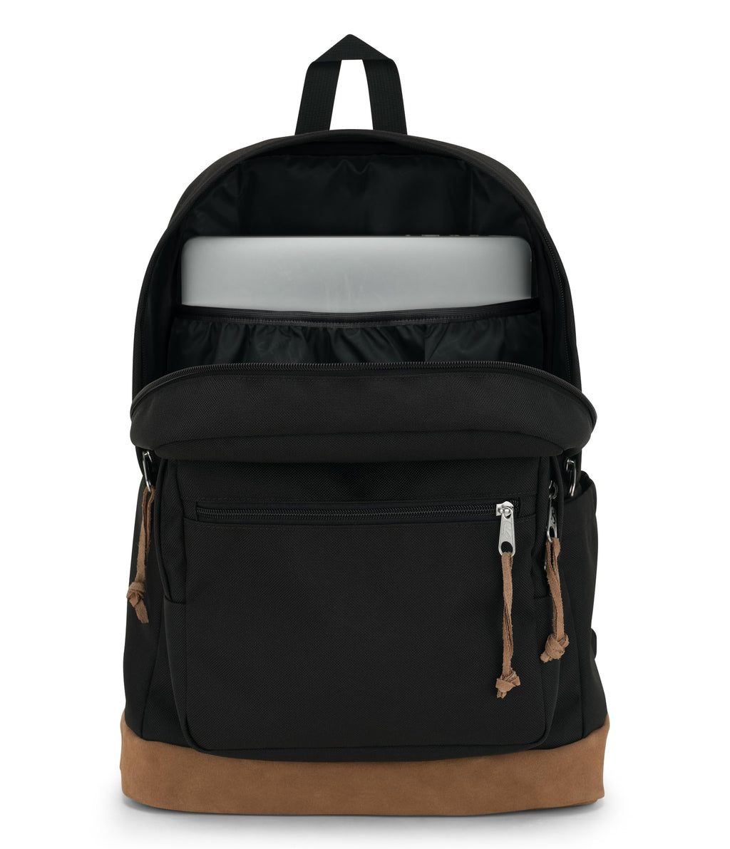 Black Backpack with Padded 15" Laptop Sleeve J8899