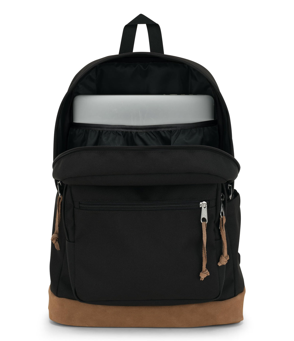 Black Backpack with Padded 15" Laptop Sleeve J8899