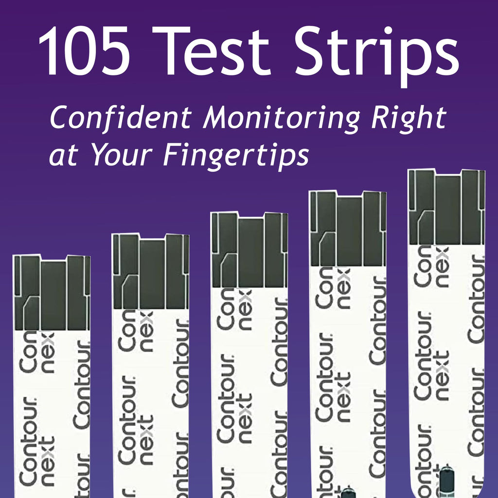 Blood Glucose Test Strips 105 Count J961