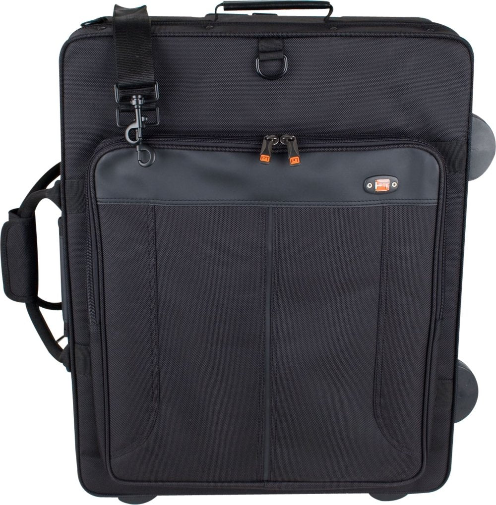Black Trumpet Case with Wheels H41462