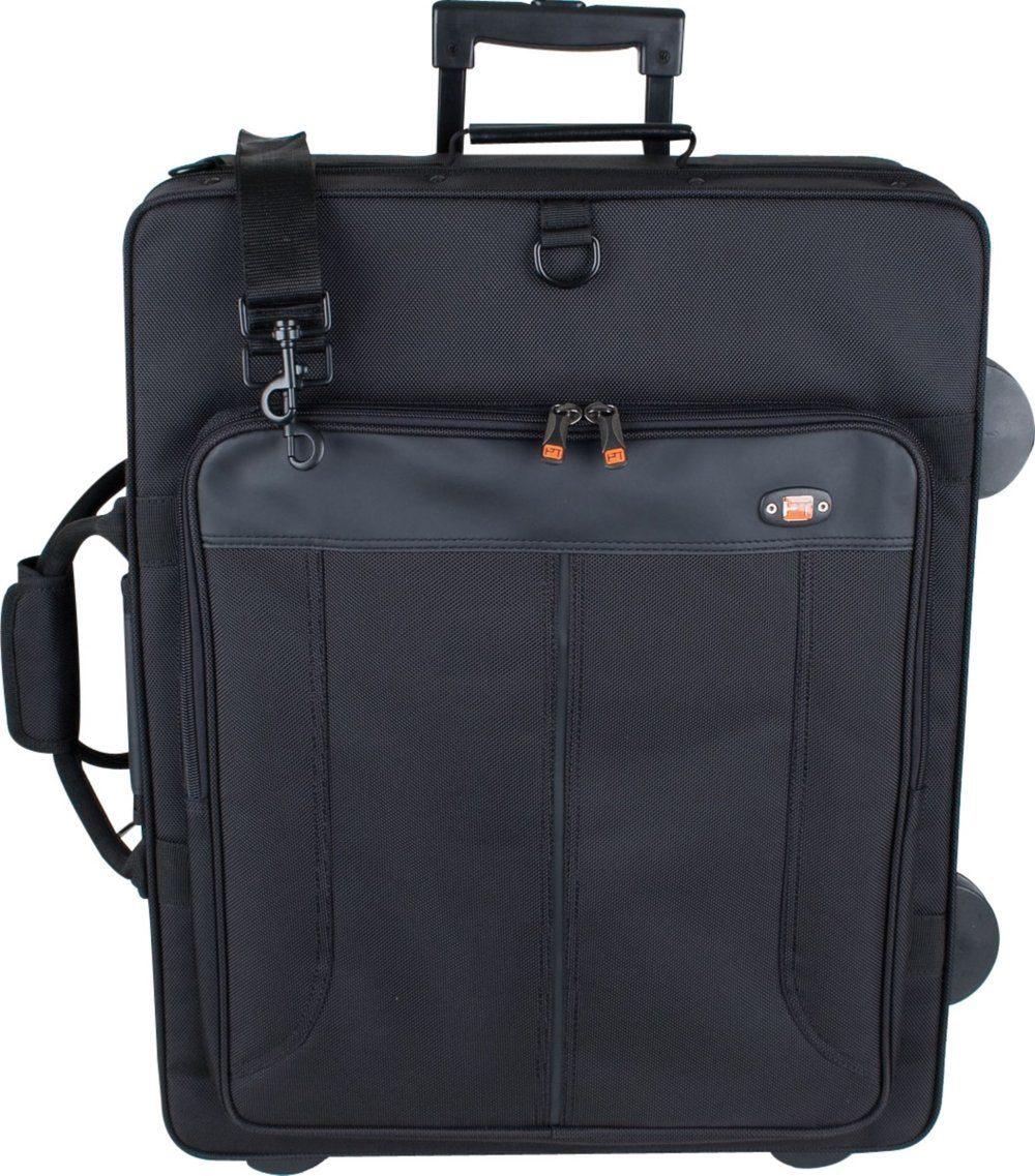 Black Trumpet Case with Wheels H41462