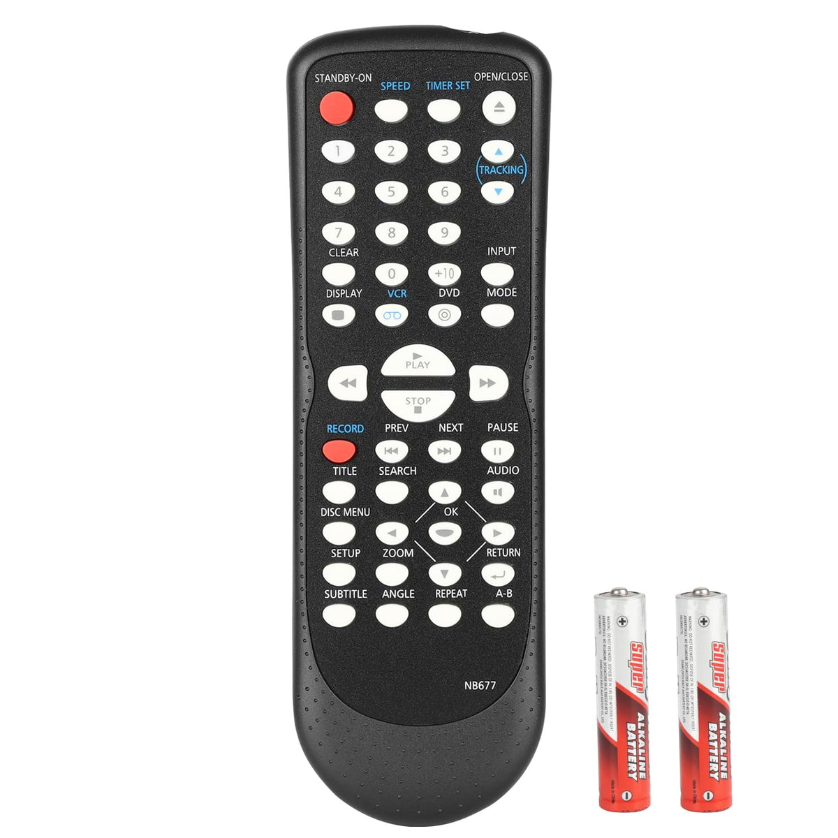 Remote Control Replacement with Batteries D706673
