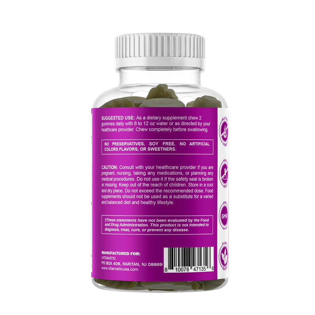 Thyroid Gummies with Iodine & Kelp, 60 Gummies A762367