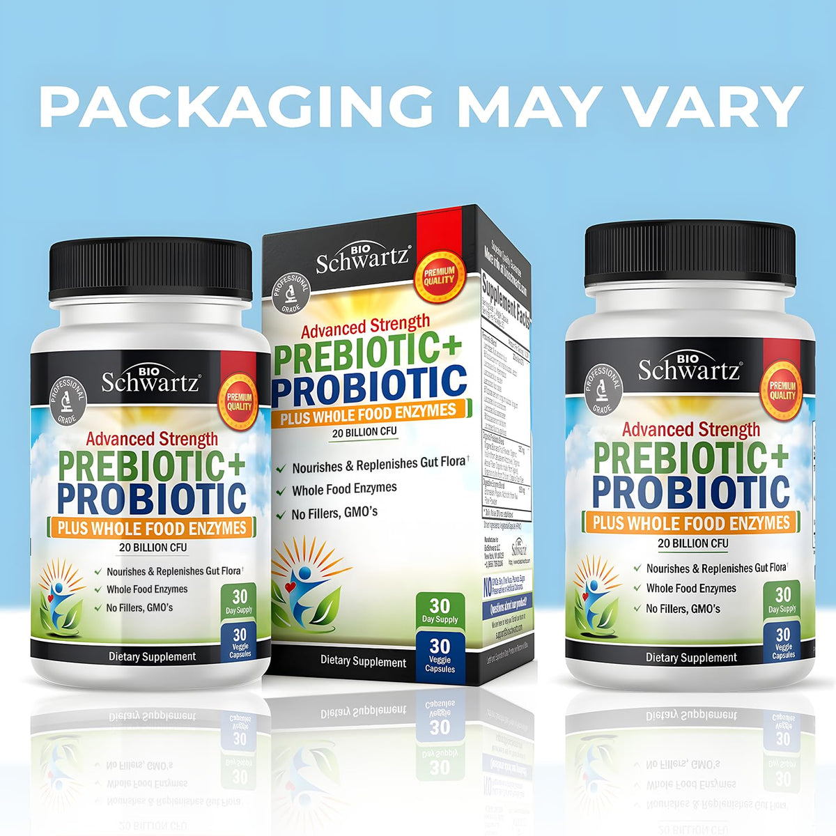 Prebiotics & Probiotics 30 Capsules H68265