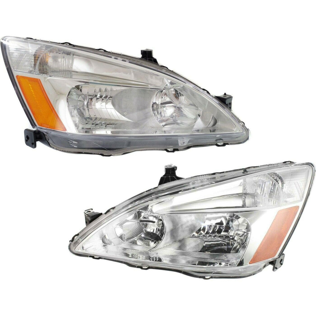 Headlight Left Right Clear Lens N32390