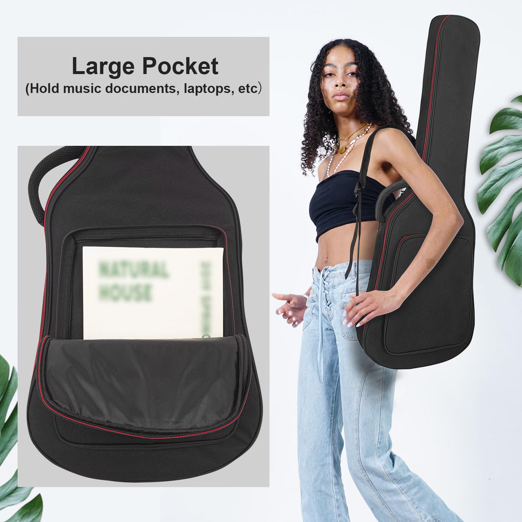 Black Padded Electric Guitar Bag K68014
