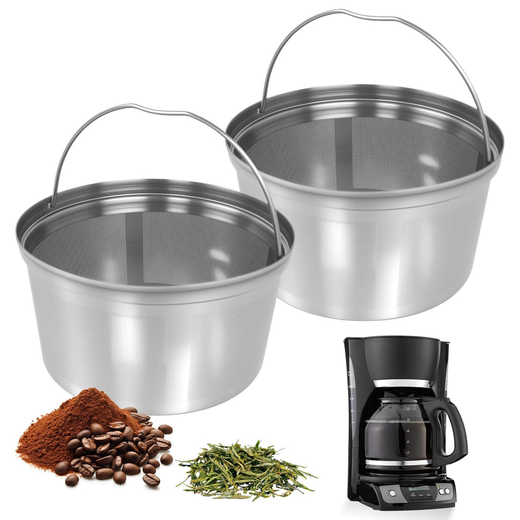 Stainless Steel Reusable Coffee Filter 2 Pack X5059