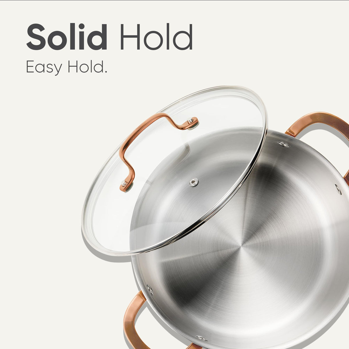 8 Qt Tri-Ply Stainless Steel Stockpot with Lid Z793490