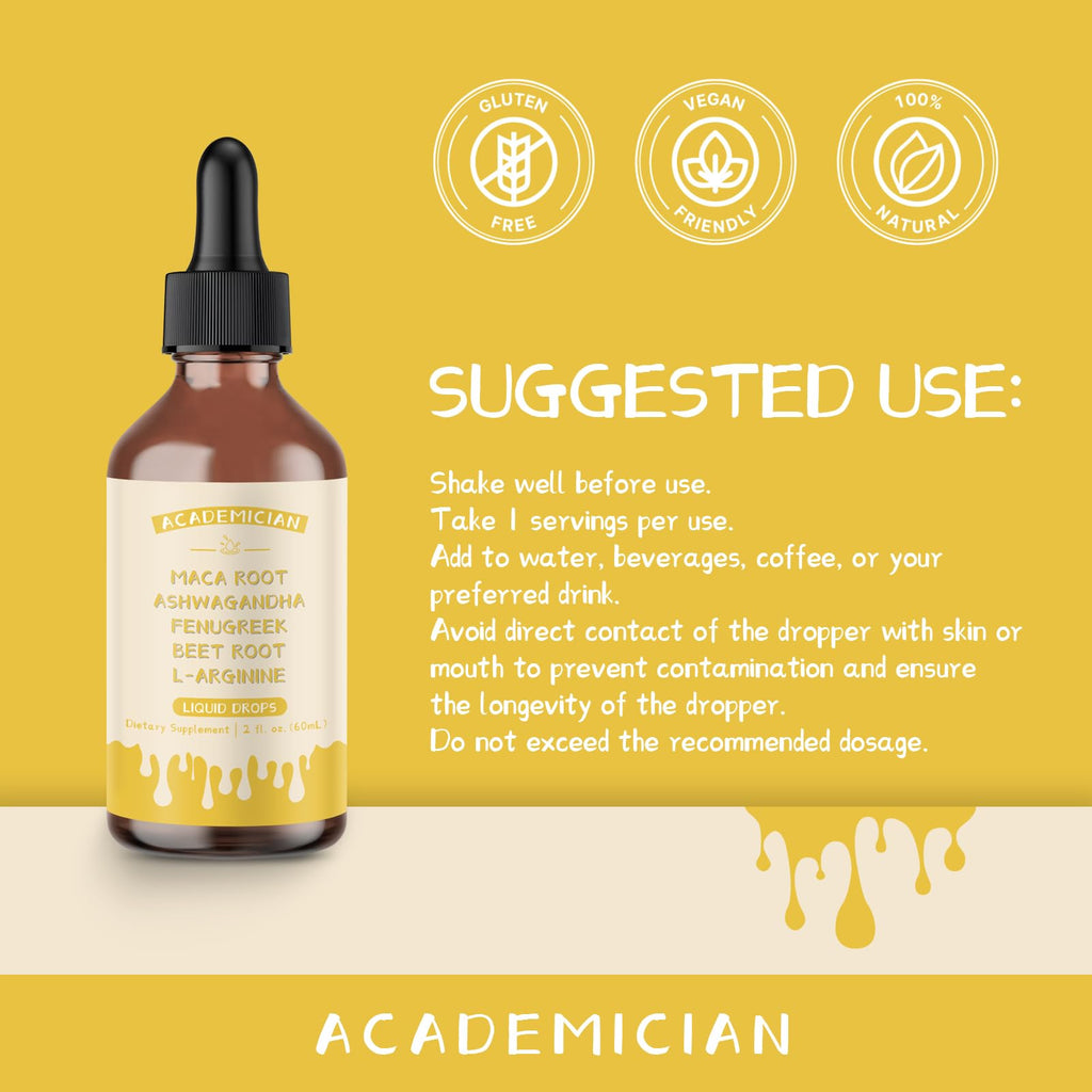 Ashwagandha MACA L Arginine Beet Root Fenugreek Liquid 60ML N15619