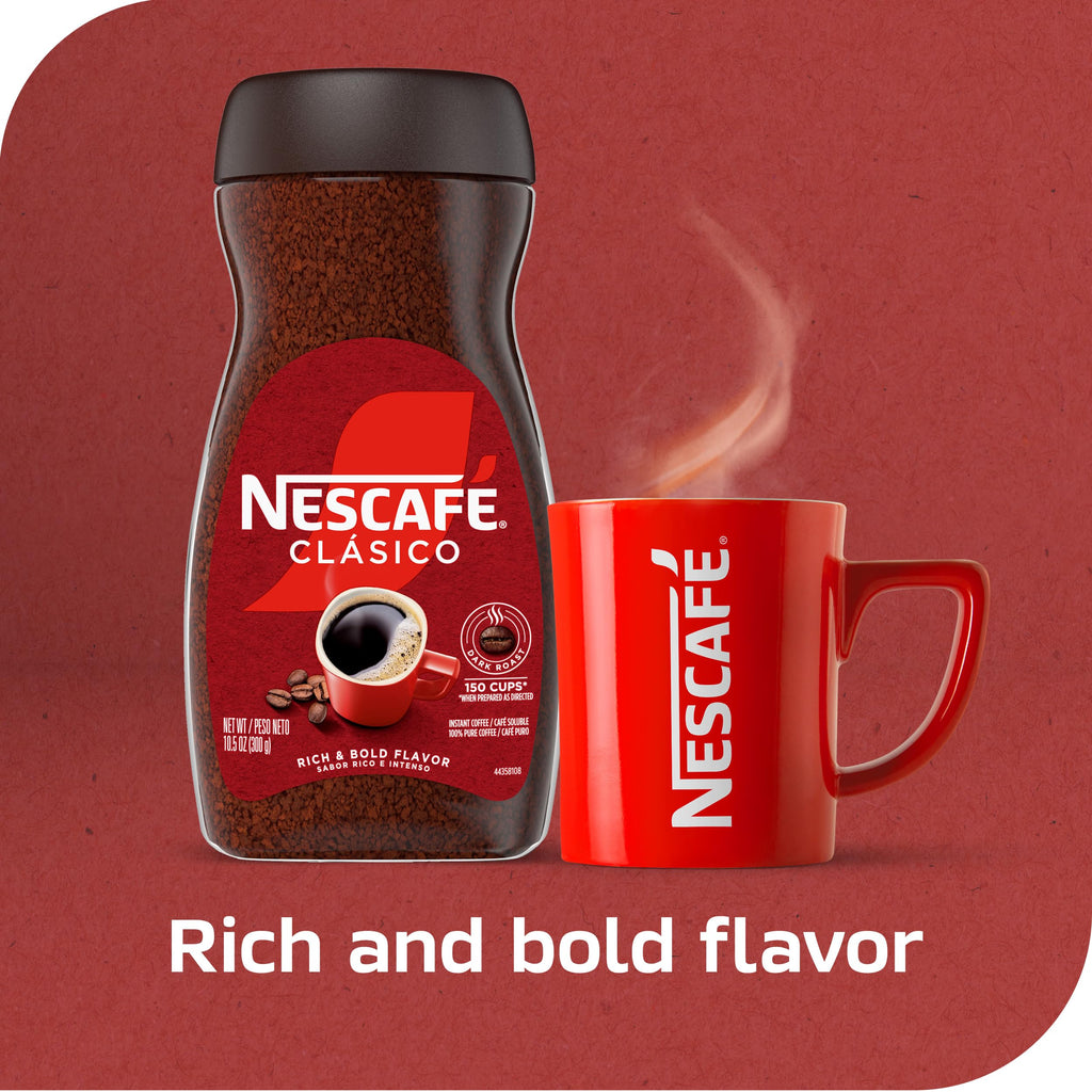 Dark Roast Instant Coffee 10.5 oz P6221