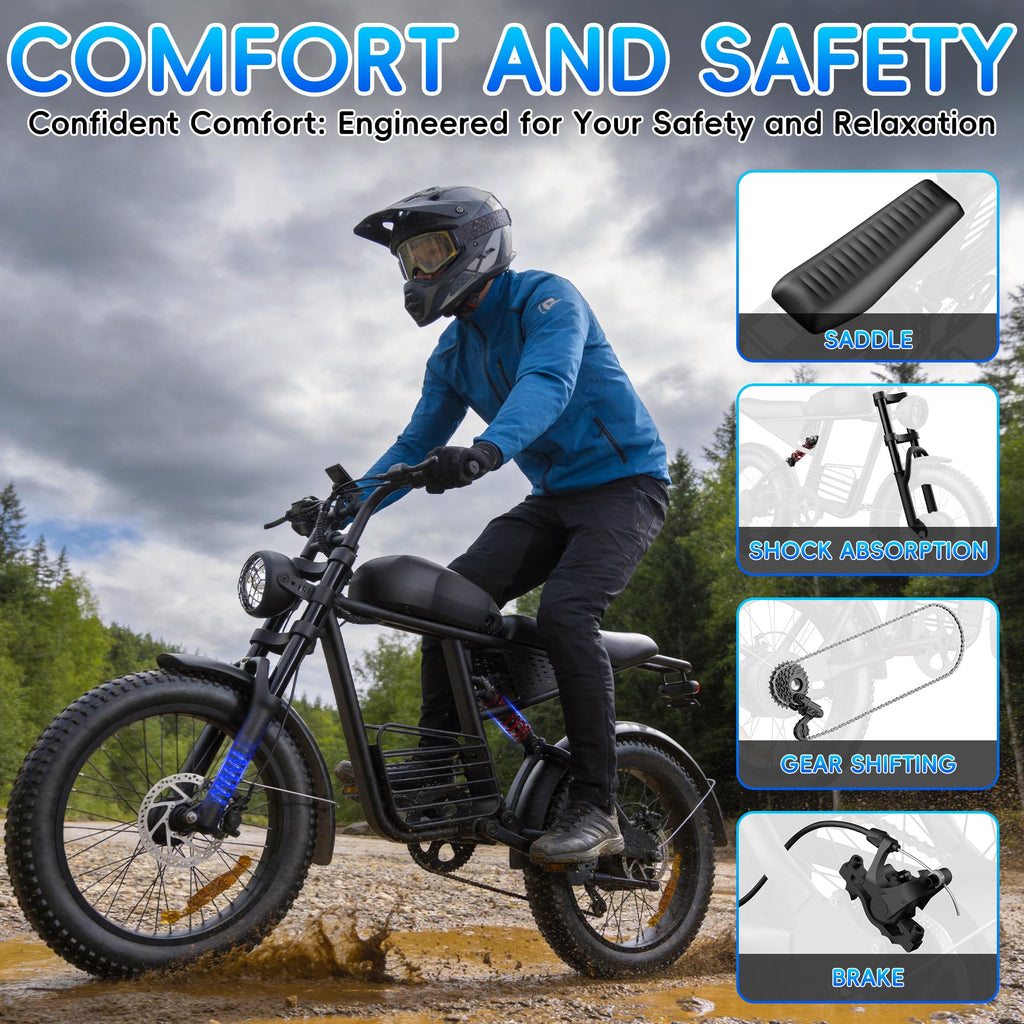 20" Fat Tire Electric Bike P79220