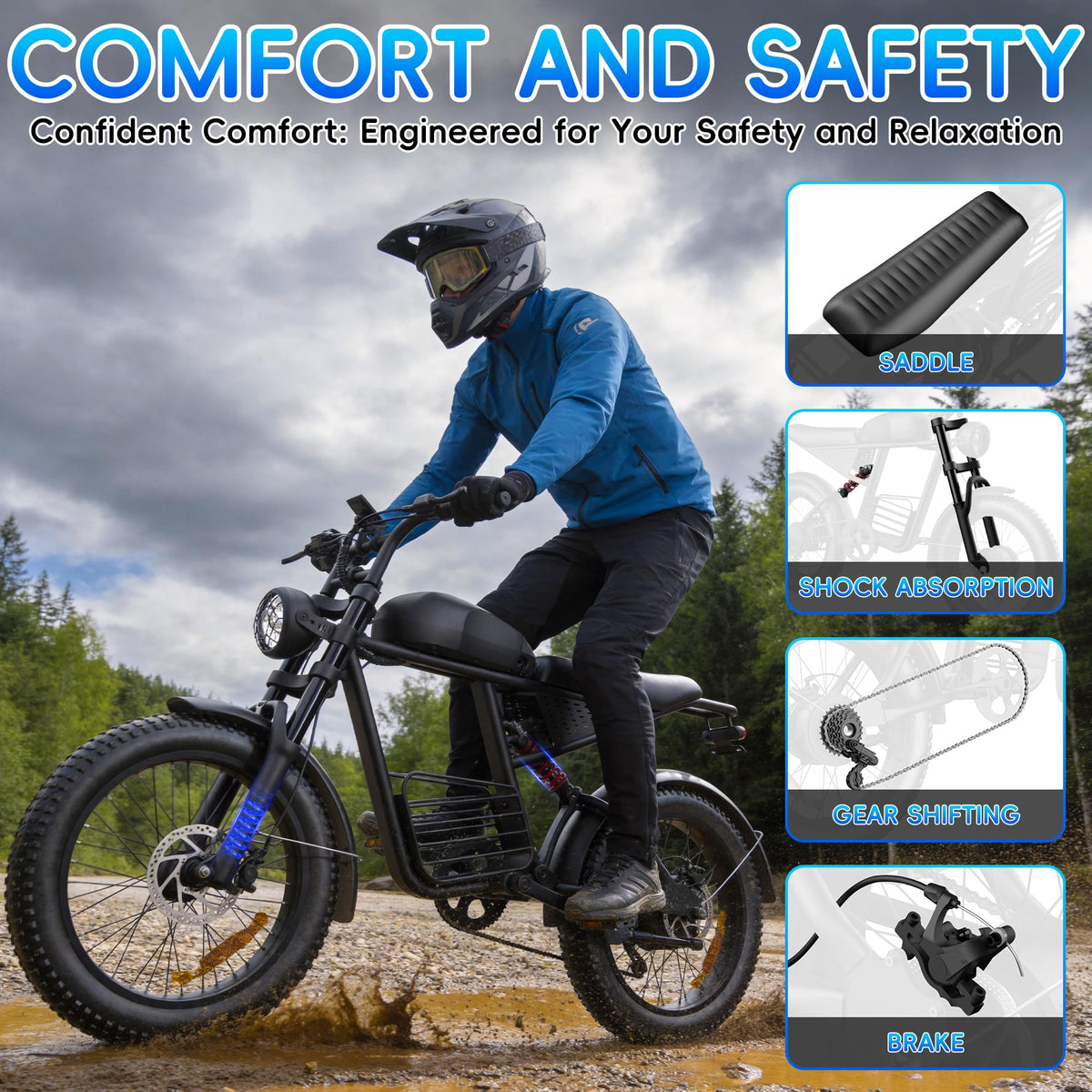 20" Fat Tire Electric Bike P79220