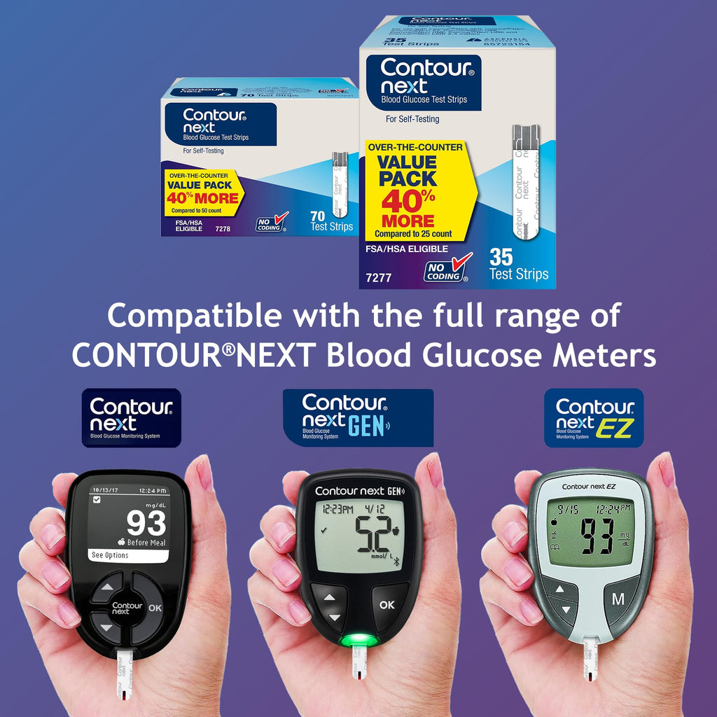 Blood Glucose Test Strips 105 Count J961