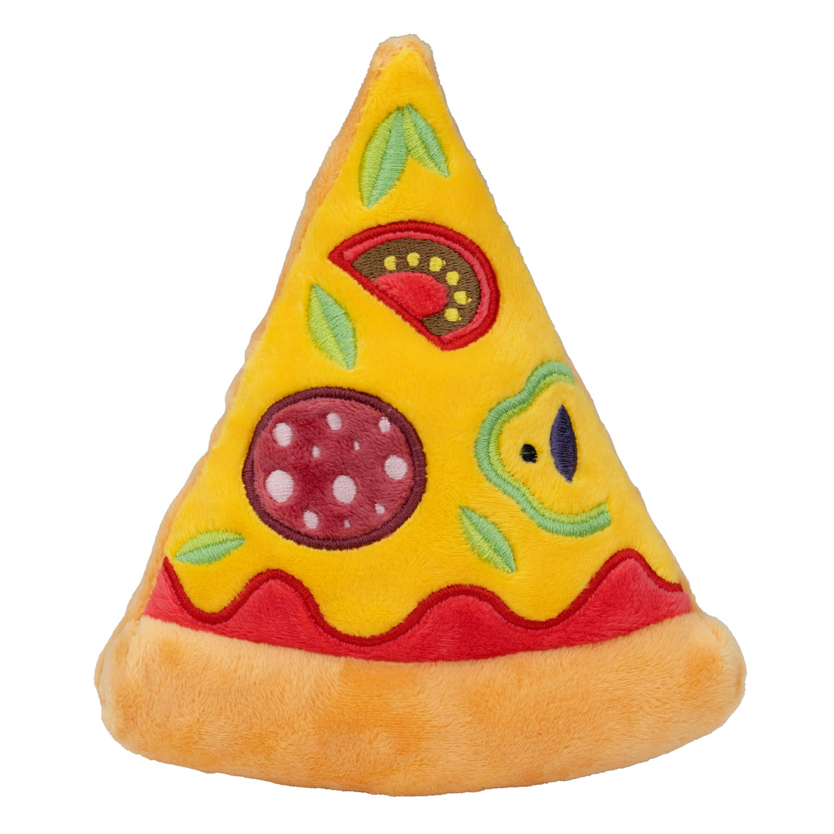 Plush Food Shaped Dog Toy with Squeaker I604