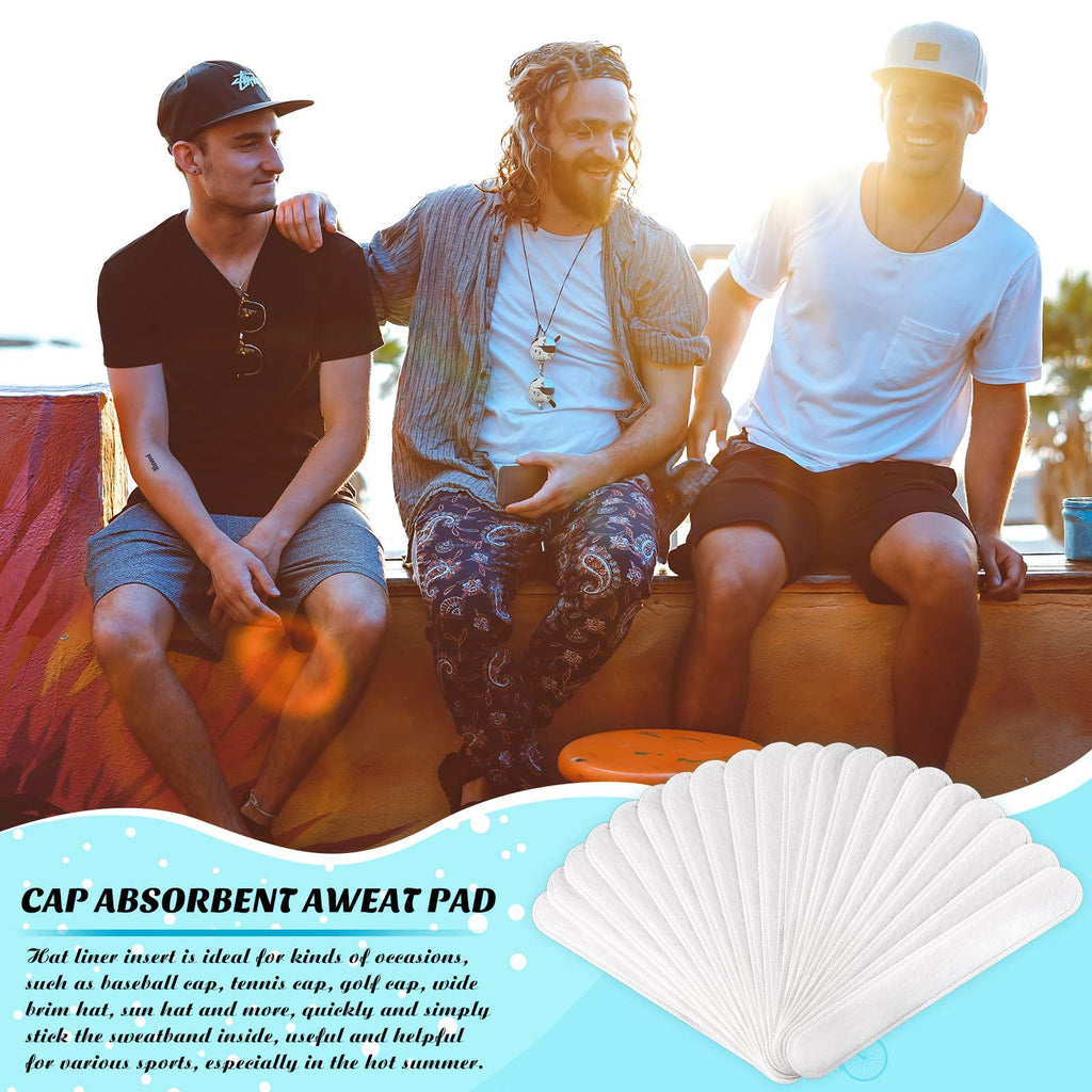 30 Pcs Disposable Hat Sweat Liner V620