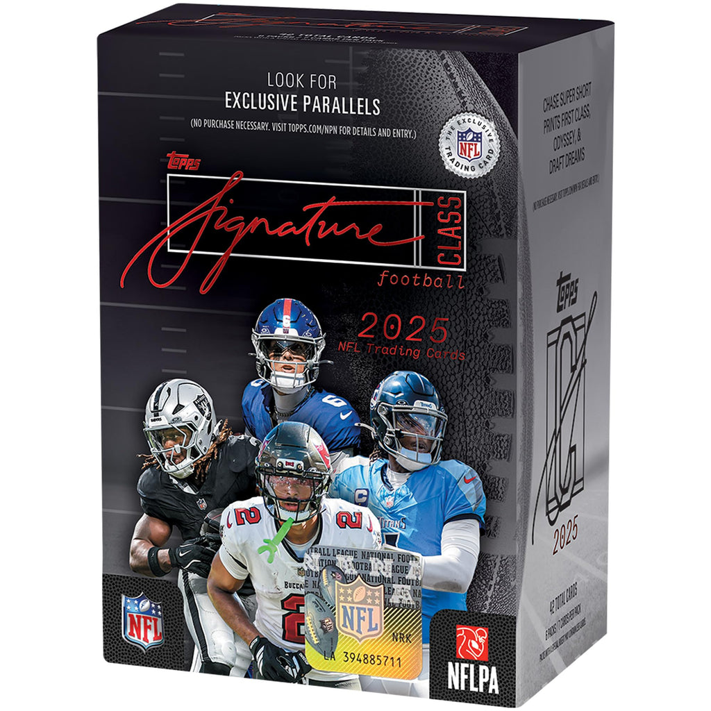 2025 Topps NFL Signature Class Football Value Box S672733