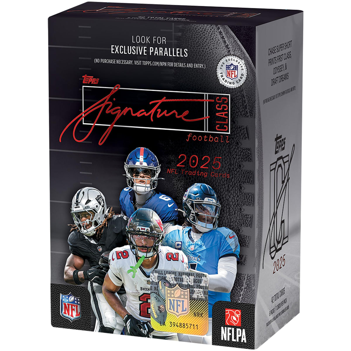 2025 Topps NFL Signature Class Football Value Box S672733