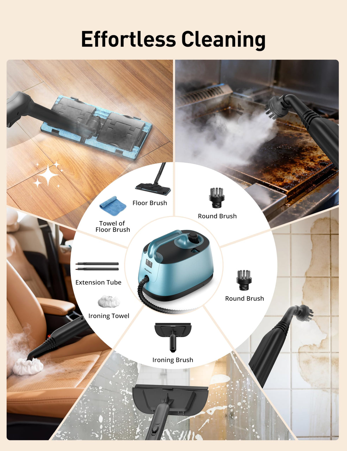 High Pressure Steam Cleaner X66308