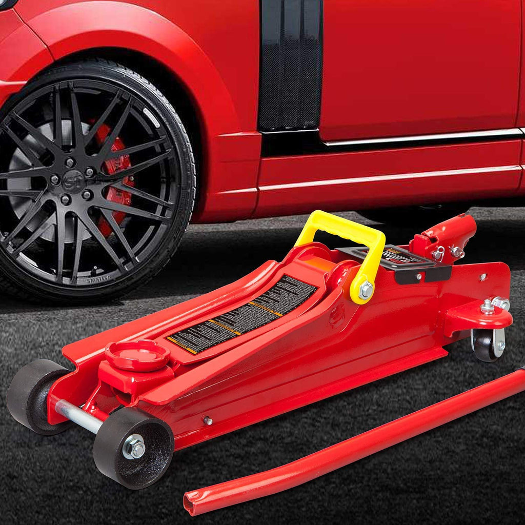 2.5 Ton Low Profile Trolley Floor Jack with Single Piston Quick Lift Pump H873