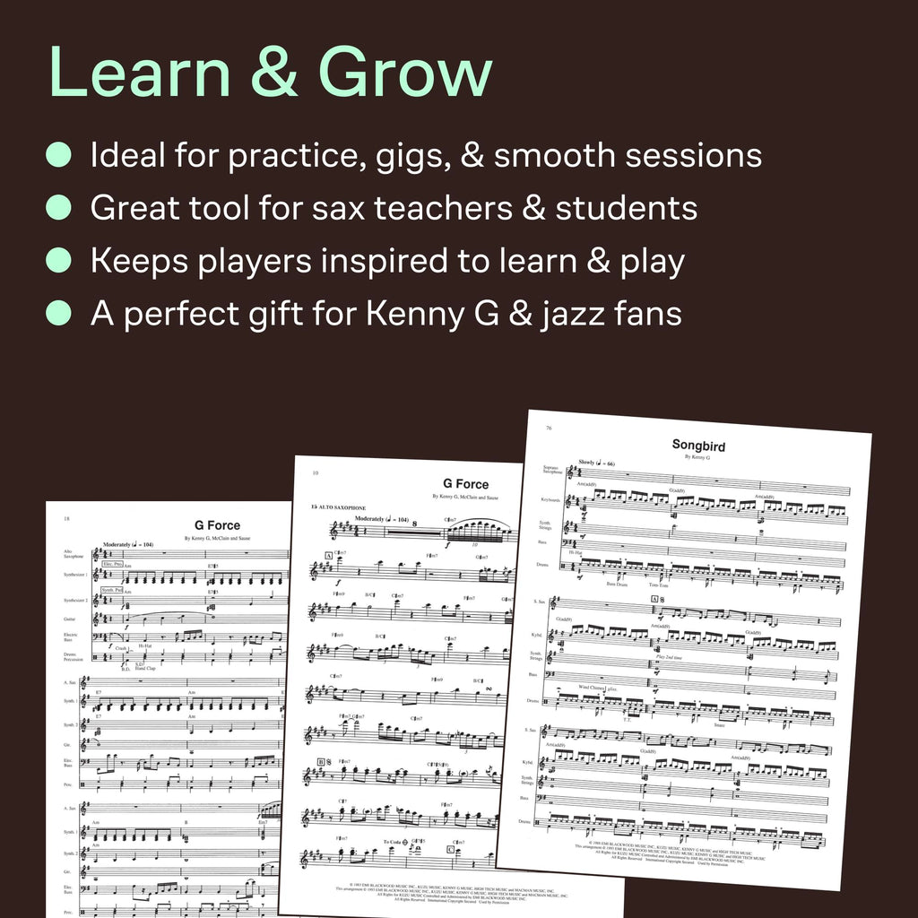 Saxophone Sheet Music Book M35811