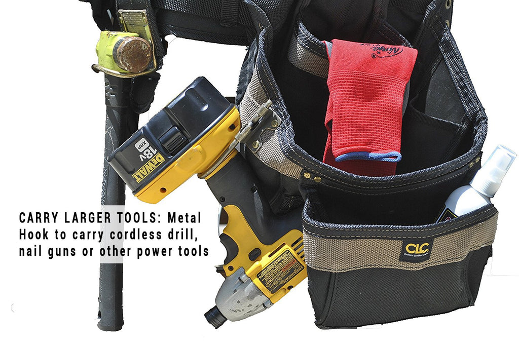 Heavy Duty 5 Piece Tool Belt Apron, 31 Pocket, Black K1111