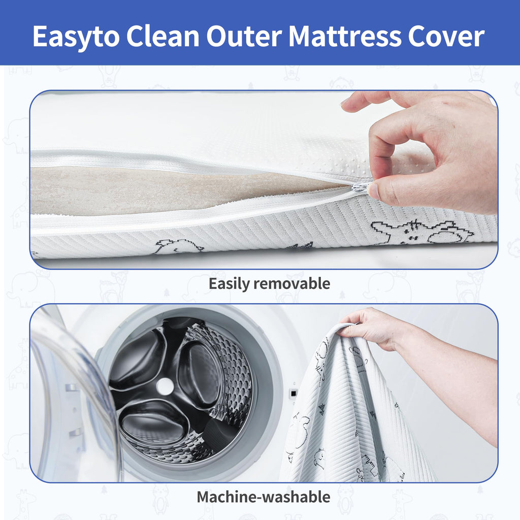 Pack and Play Mattress 38"x26" Firm Support Foam Q9255
