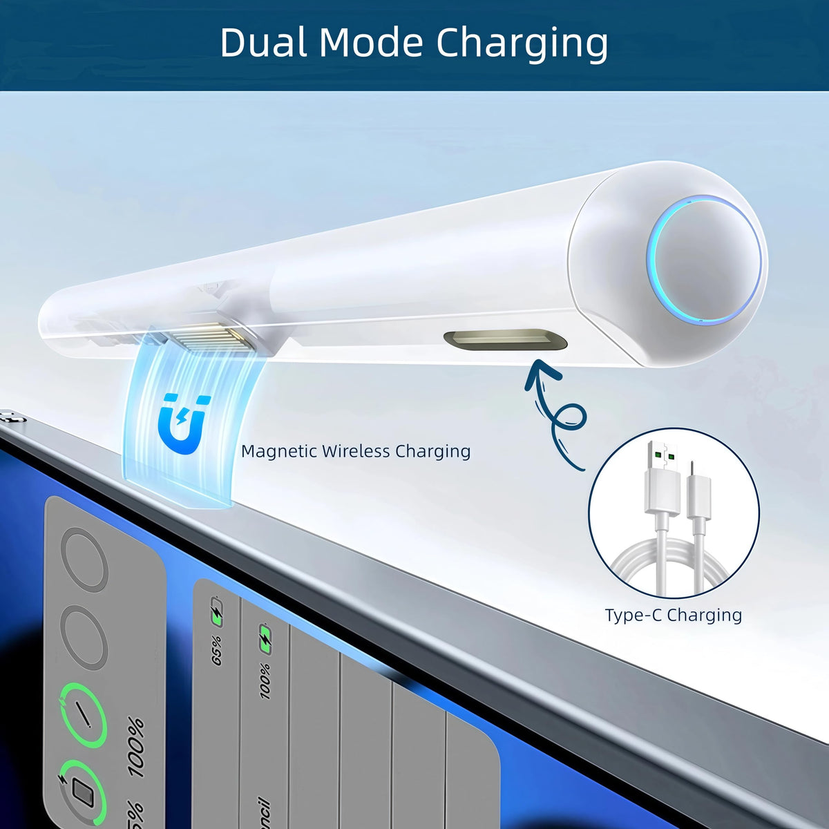 Wireless Magnetic Charging Stylus Pen for iPad Z593691
