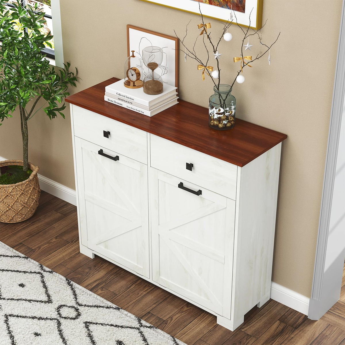 20 Gallon Tilt Out Trash Cabinet T1036