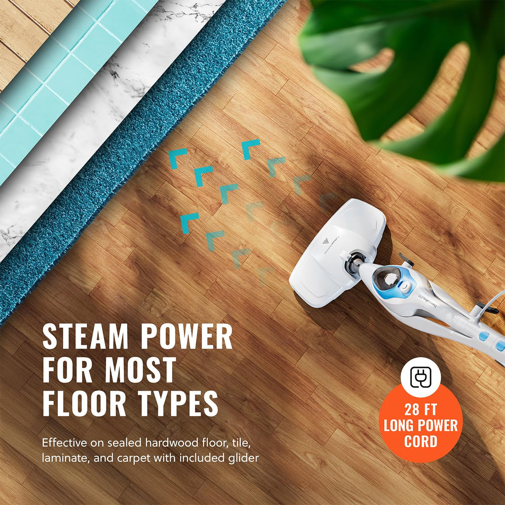 10-in-1 Steam Mop with Detachable Handheld Steam Cleaner S82953