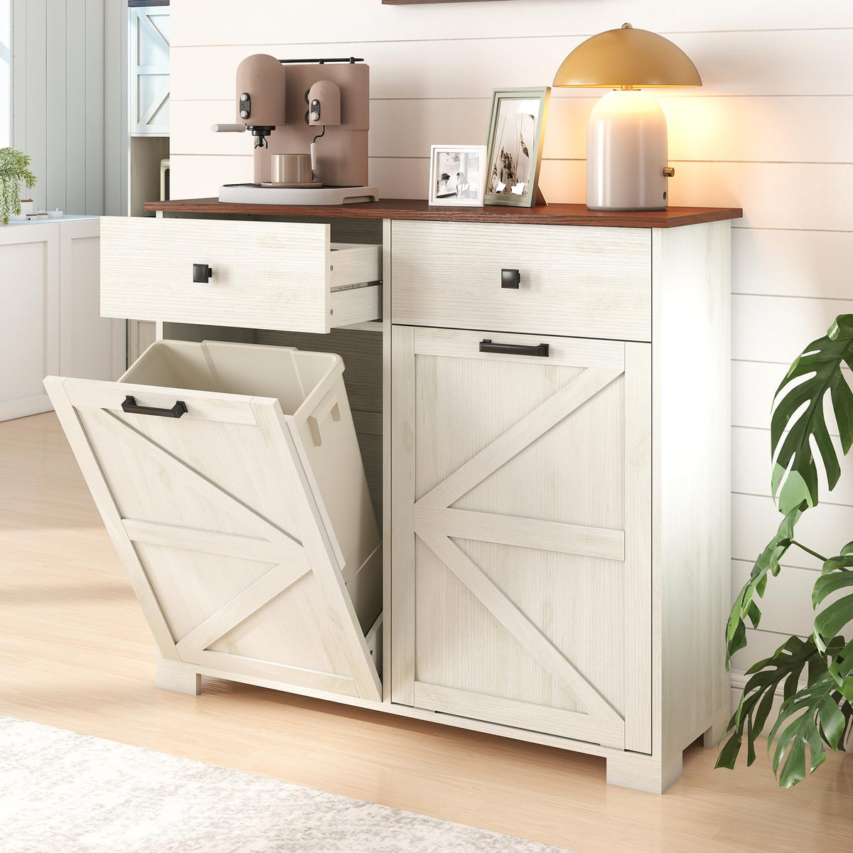 20 Gallon Tilt Out Trash Cabinet T1036