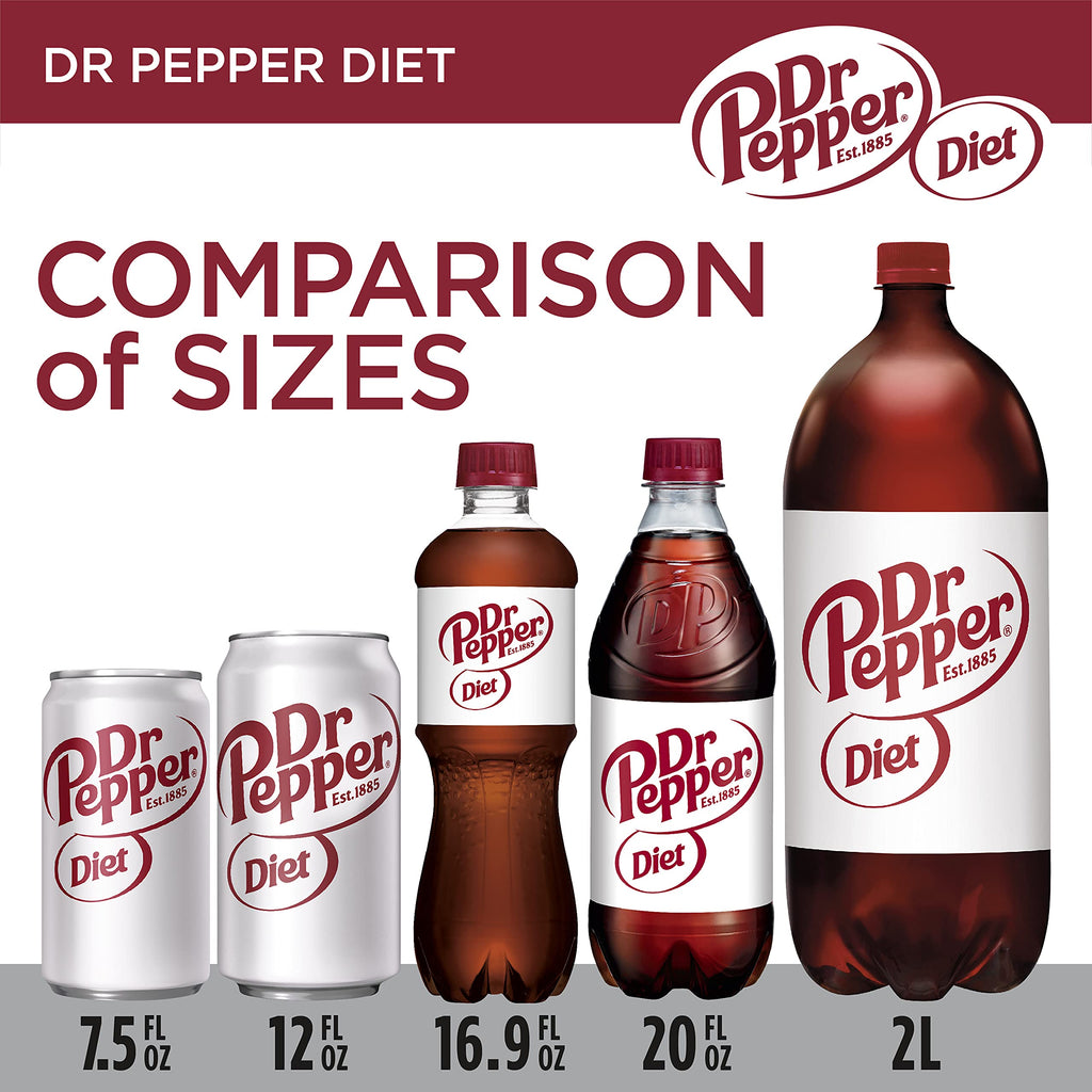 Diet Dr Pepper Soda 7.5 fl oz 10 pack F757
